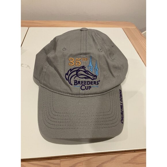35th Breeders' Cup Churchill Downs 2018 Adjustable Hat, Gray, One Size - Picture 1 of 3